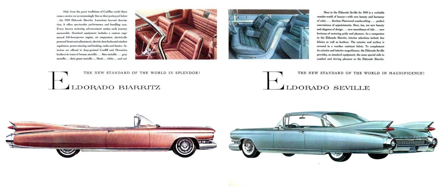 1959 Cadillac sales brochure - 1959 Eldorado