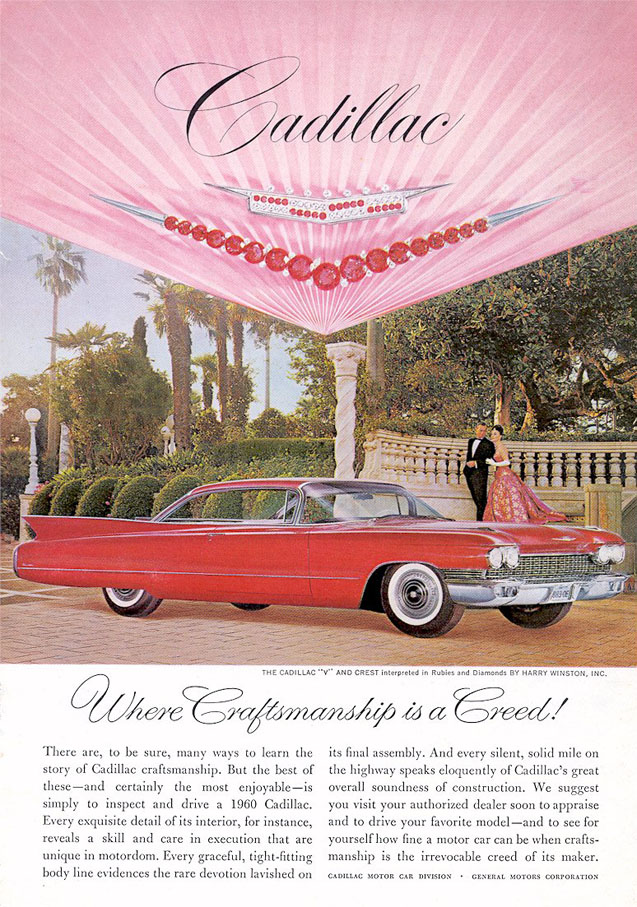 1960 Cadillac advertisement