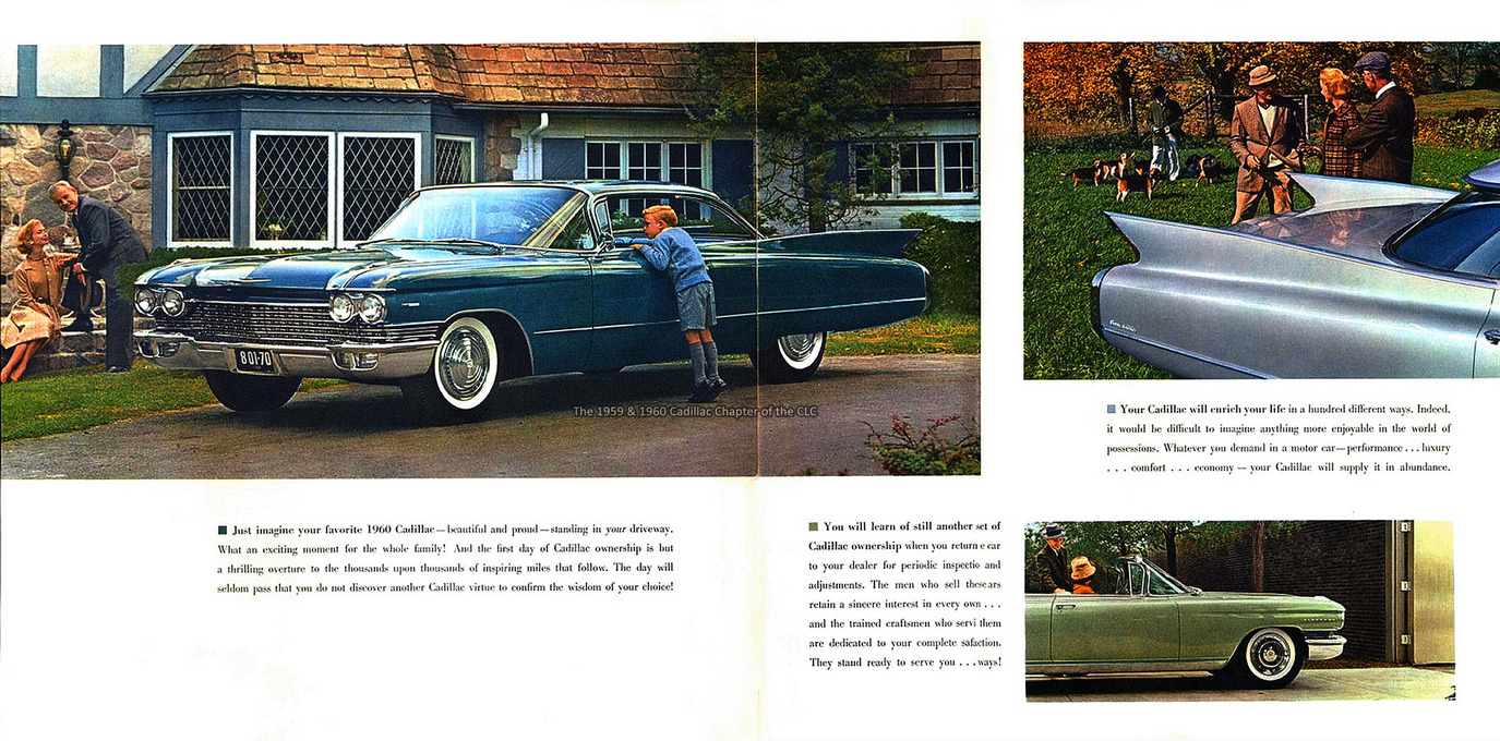 1960 Cadillac dealer sales brochure