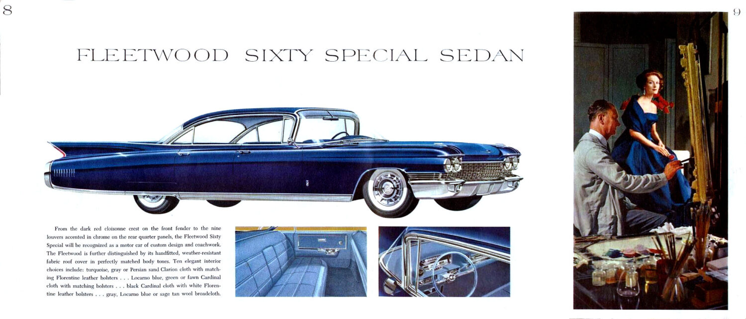 1960 Cadillac Fleetwood Sixty Special dealer sales brochure