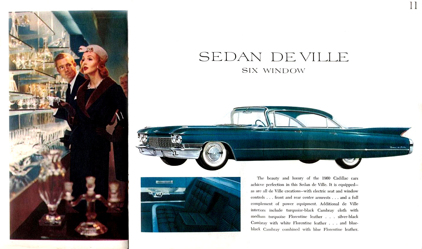 classic Cadillac literature dealer brochure