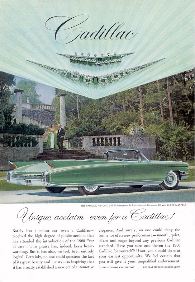 Classic 1960 Cadillac Eldorado Biarritz advertisement ad