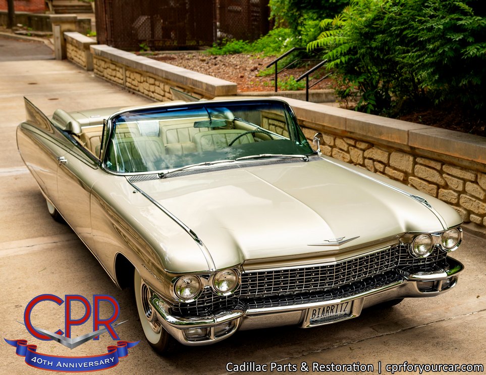 Champagne Metallic 1960 Cadillac Eldorado Biarritz